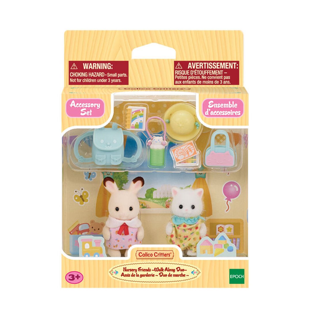 Calico Critters Nursery Friends - Walk Along Duo