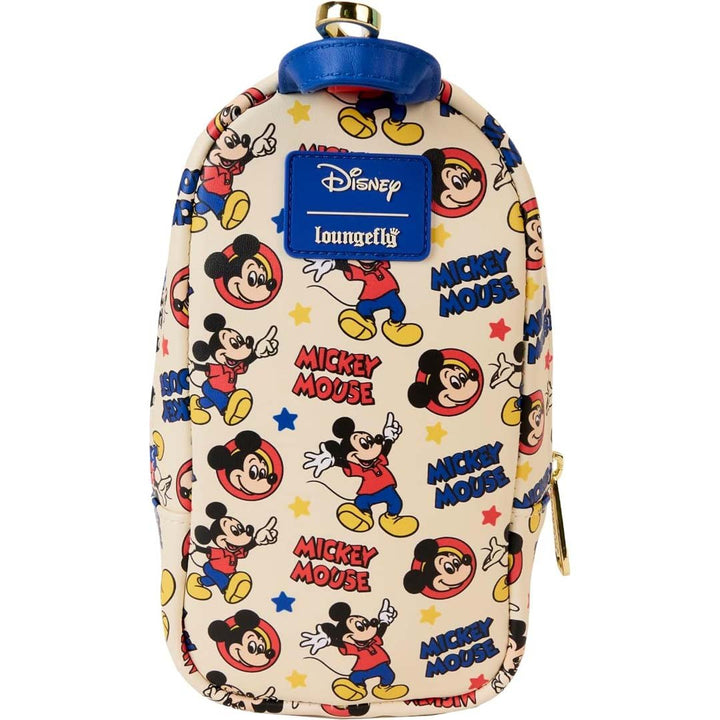 Loungefly Mickey Mouse Classic All-Over Print Stationery Mini Backpack Pencil Case