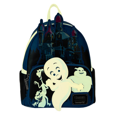 Loungefly Universal Casper the Friendly Ghost Halloween Mini Backpack - glow in the dark