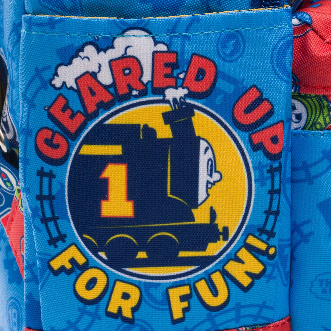 Wondapop Ruz Thomas and Friends Calling All Engines 13" Deluxe Nylon Daypack