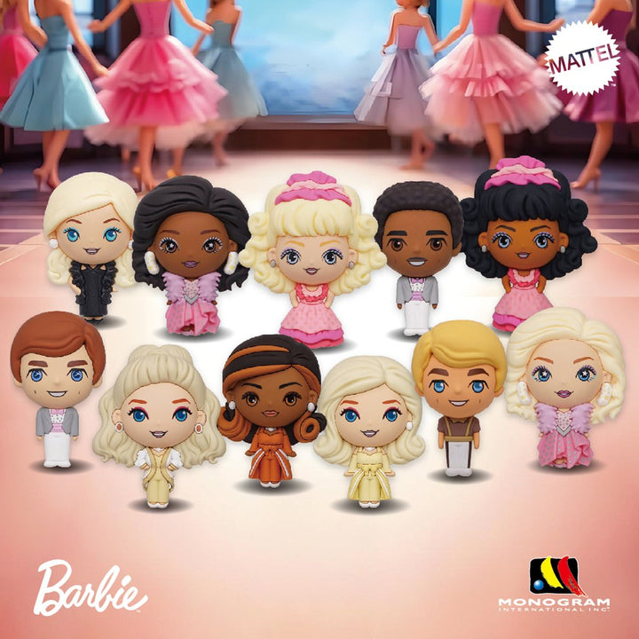 Barbie 3D Foam Bag Clip Series 3 Blind Bag