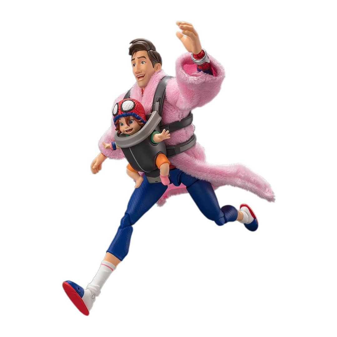 TAMASHII NATIONS - Spider-Man: Across The Spider-Verse - Peter B. Parker &amp; MayDay Parker (Spider-Man: Across The Spider-Verse) S.H.Figuarts Action Figure