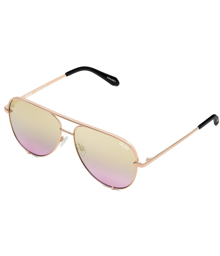 Quay Australia HIGH KEY MINI Classic Unisex Aviator Sunglasses