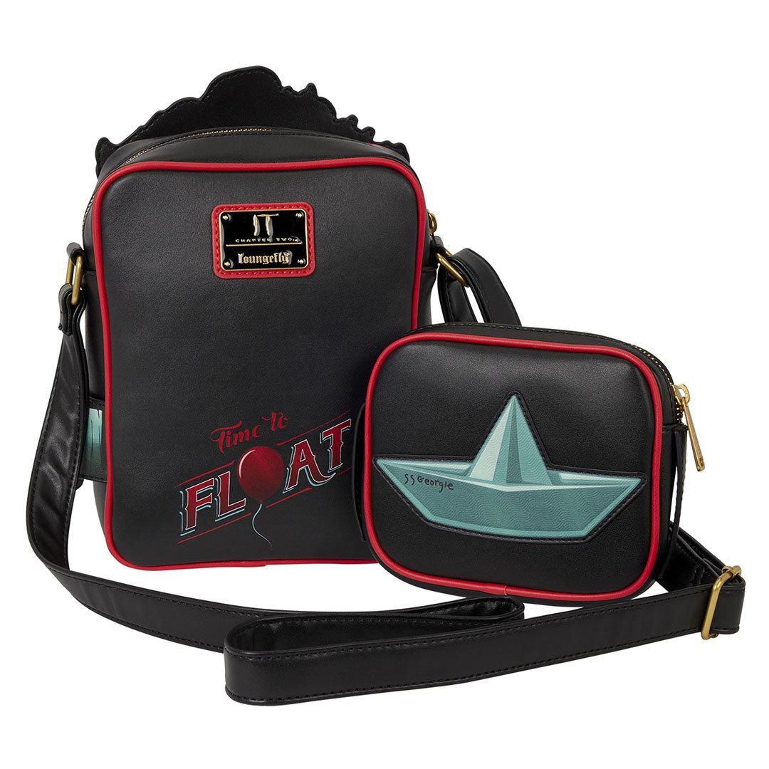 Loungefly Warner Bros IT Pennywise Crossbuddies Bag