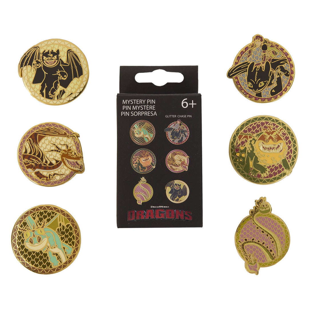 Loungefly DreamWorks How To Train Your Dragon Mystery Box Pin