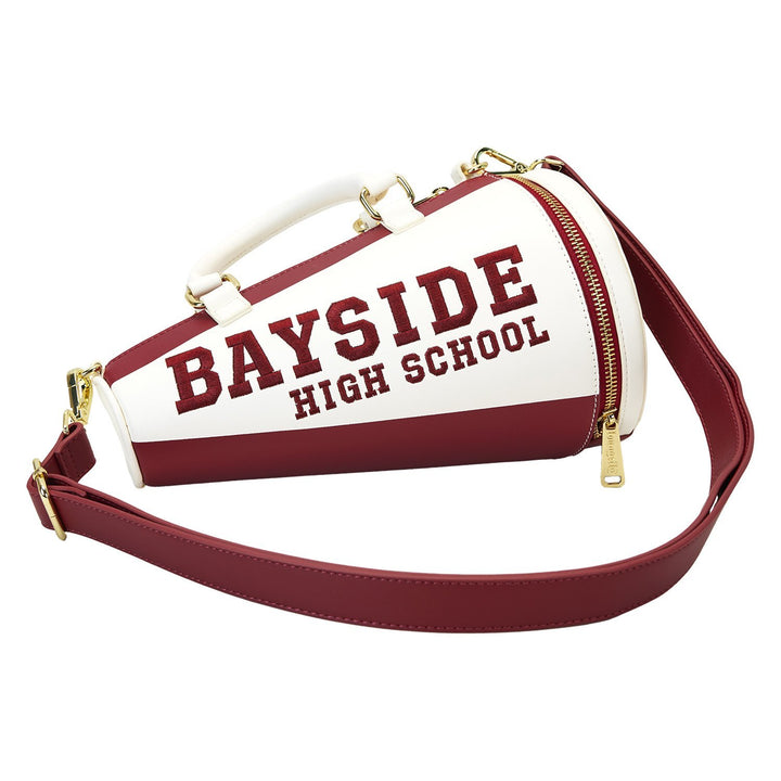 Loungefly Universal Saved By The Bell Bayside High Megaphone Figural Crossbody Bag