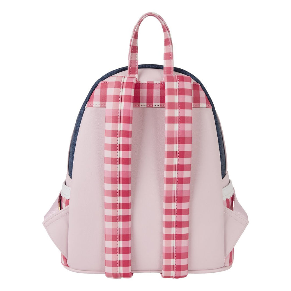 Loungefly Strawberry Shortcake Denim Gingham Mini Backpack