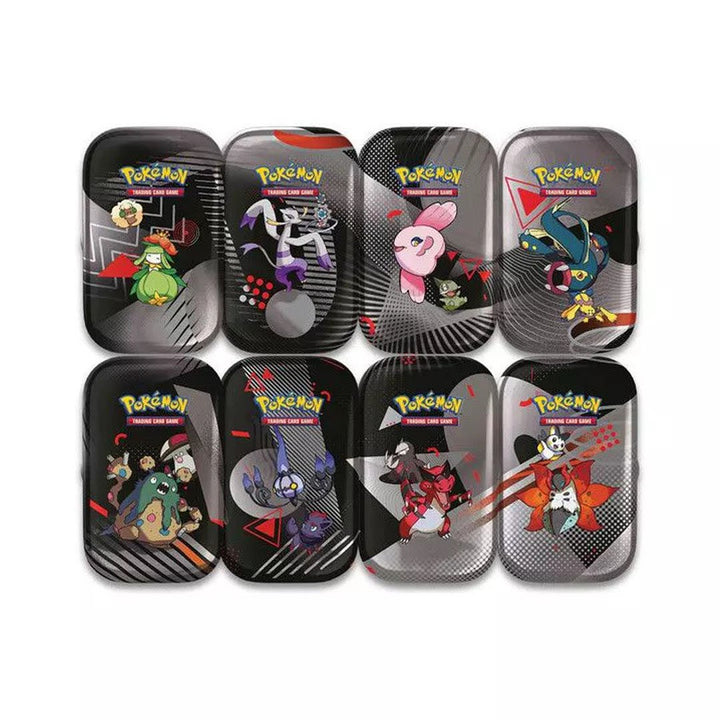 Pokémon TCG: Scarlet &amp; Violet 10.5: Unova Mini Tin Display (8 Units - One of Each)