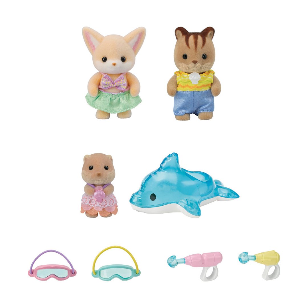 Calico Critters Nursery Friends Pool Fun