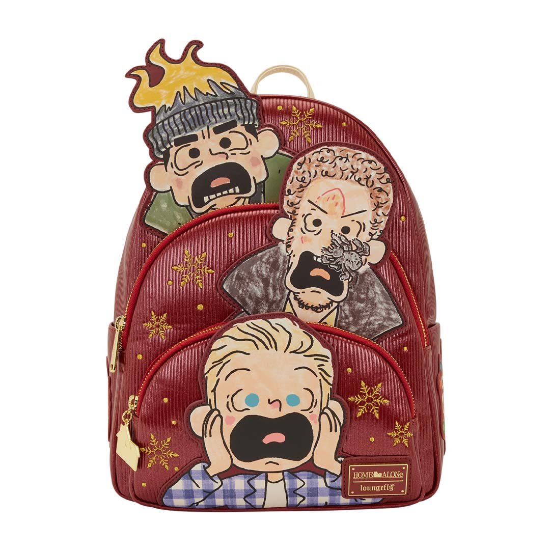 Home Alone Triple Pocket Mini Backpack