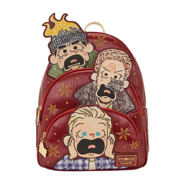 Home Alone Triple Pocket Mini Backpack