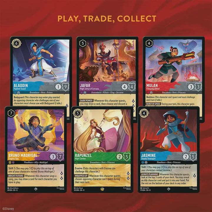 Ravensburger Disney Lorcana Trading Card Game: Reign of Jafar Single Booster Pack