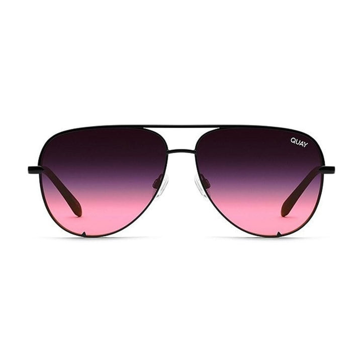Quay Australia Unisex High Key Wire Frame Aviator Sunglasses