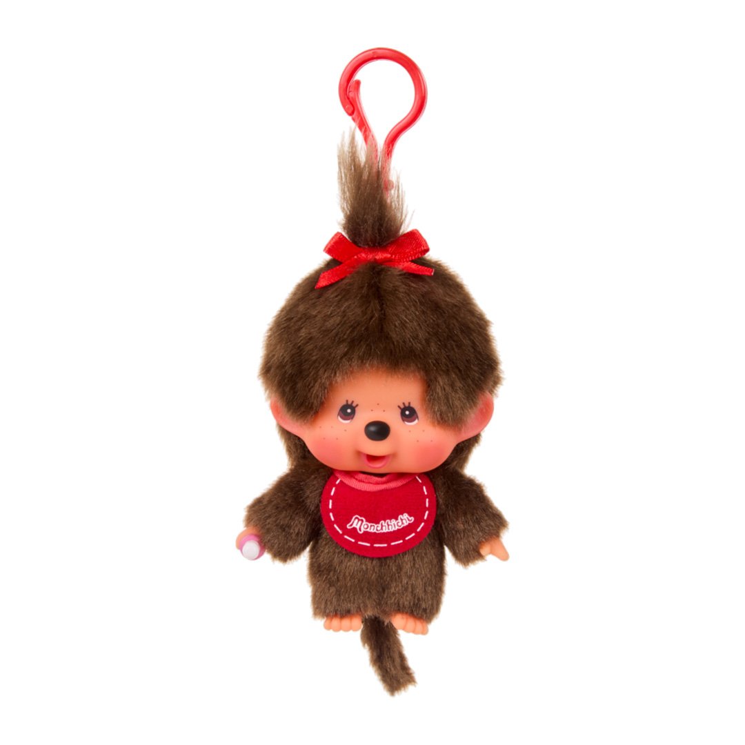 Monchhichi Girl Classic Keychain