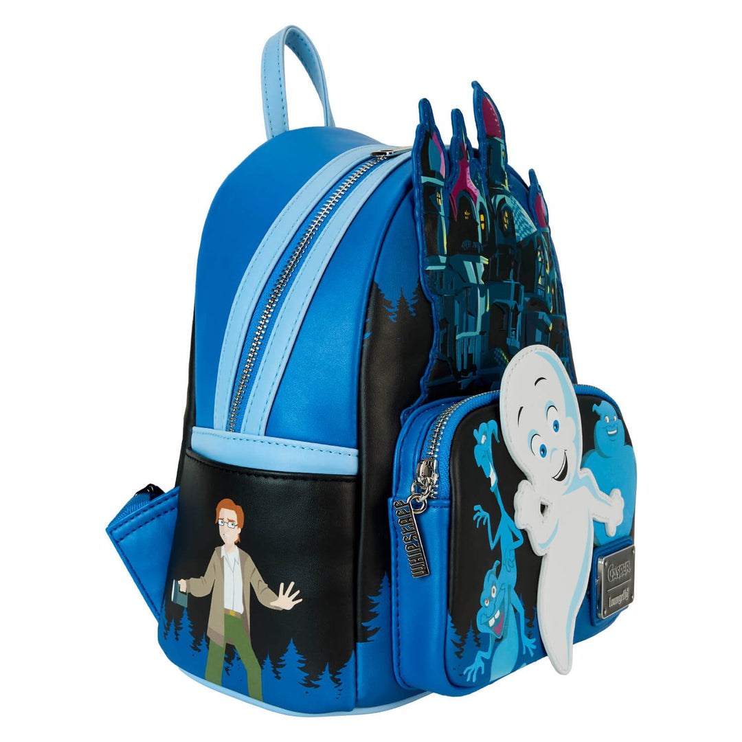 Disney Loungefly deals Haunted Mansion Hitchhiking Ghosts Mini Backpack 50th , slight