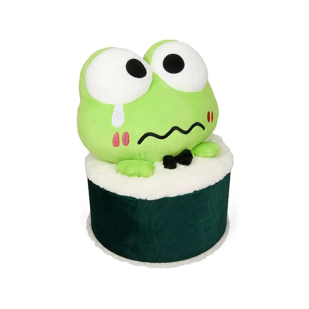 Kidrobot Hello Kitty and Friends 10" Keroppi Sushi Roll Plush Toy