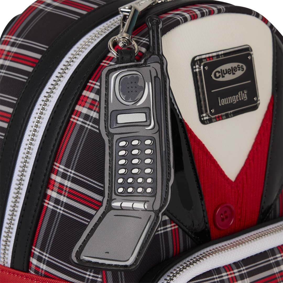 Clueless Dionne Cosplay Mini Backpack Faux Leather Clueless 30th Anniversary Dionne Cosplay Mini Backpack  main image 4