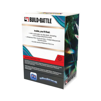 Pokémon TCG: Scarlet & Violet Twilight Masquerade Build And Battle
