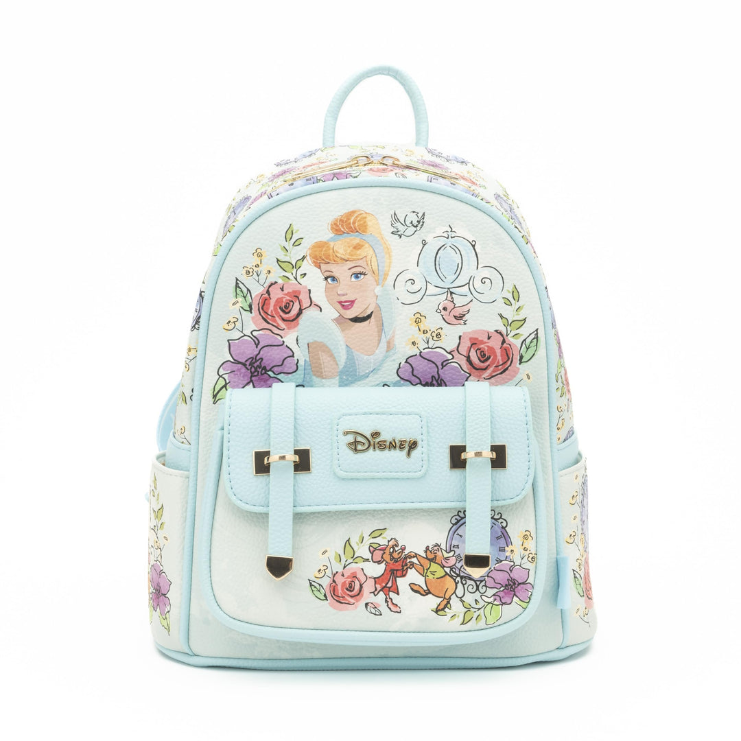 WondaPop Cinderella 11" Vegan Leather Mini Backpack - Main