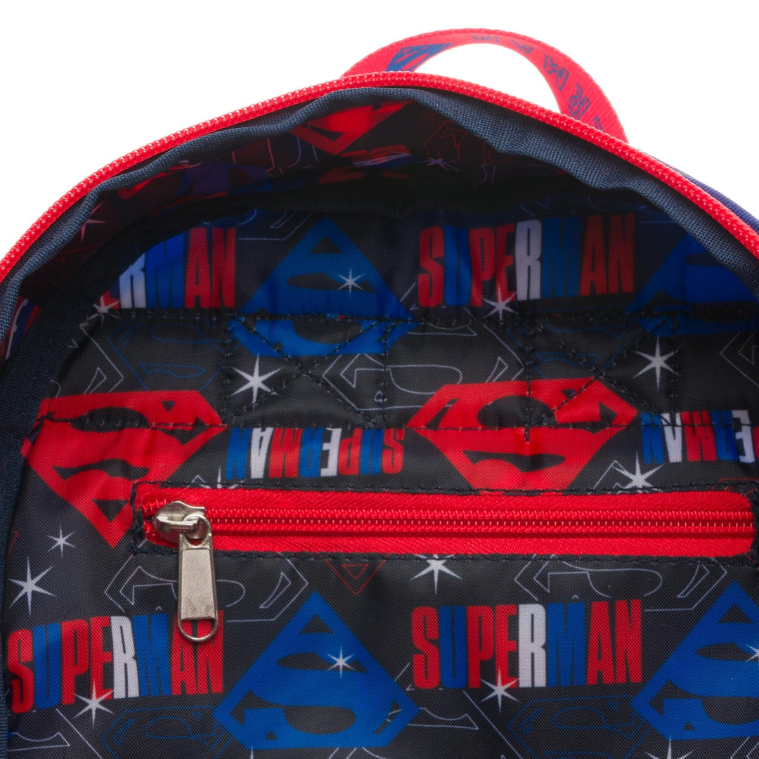 Wondapop Warner Bros Superman Up Up and Away 13" Deluxe Nylon Daypack