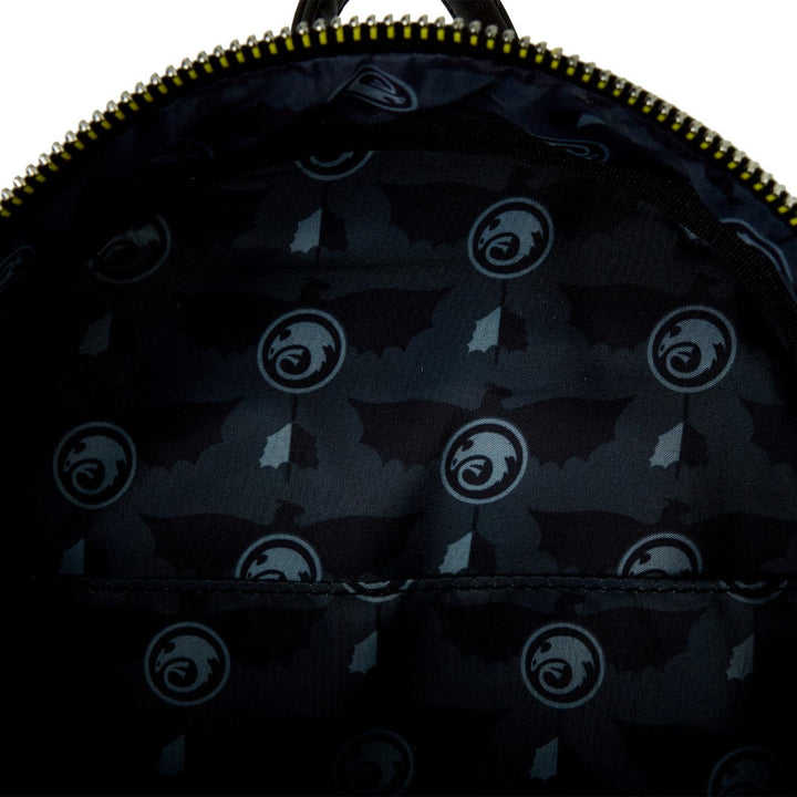 Loungefly DreamWorks How To Train Your Dragon Night Fury Mini Backpack