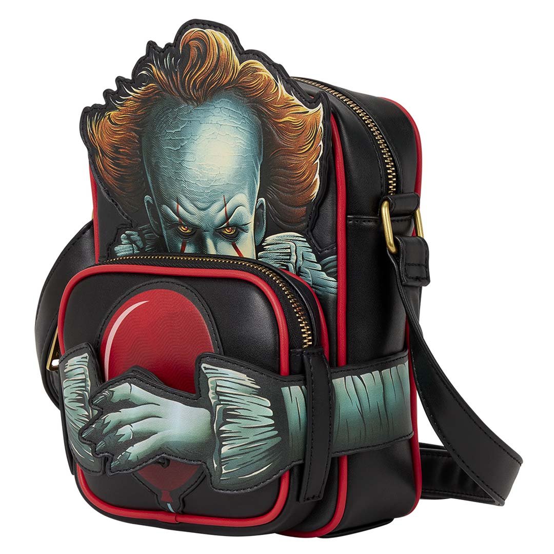 Loungefly Warner Bros IT Pennywise Crossbuddies Bag