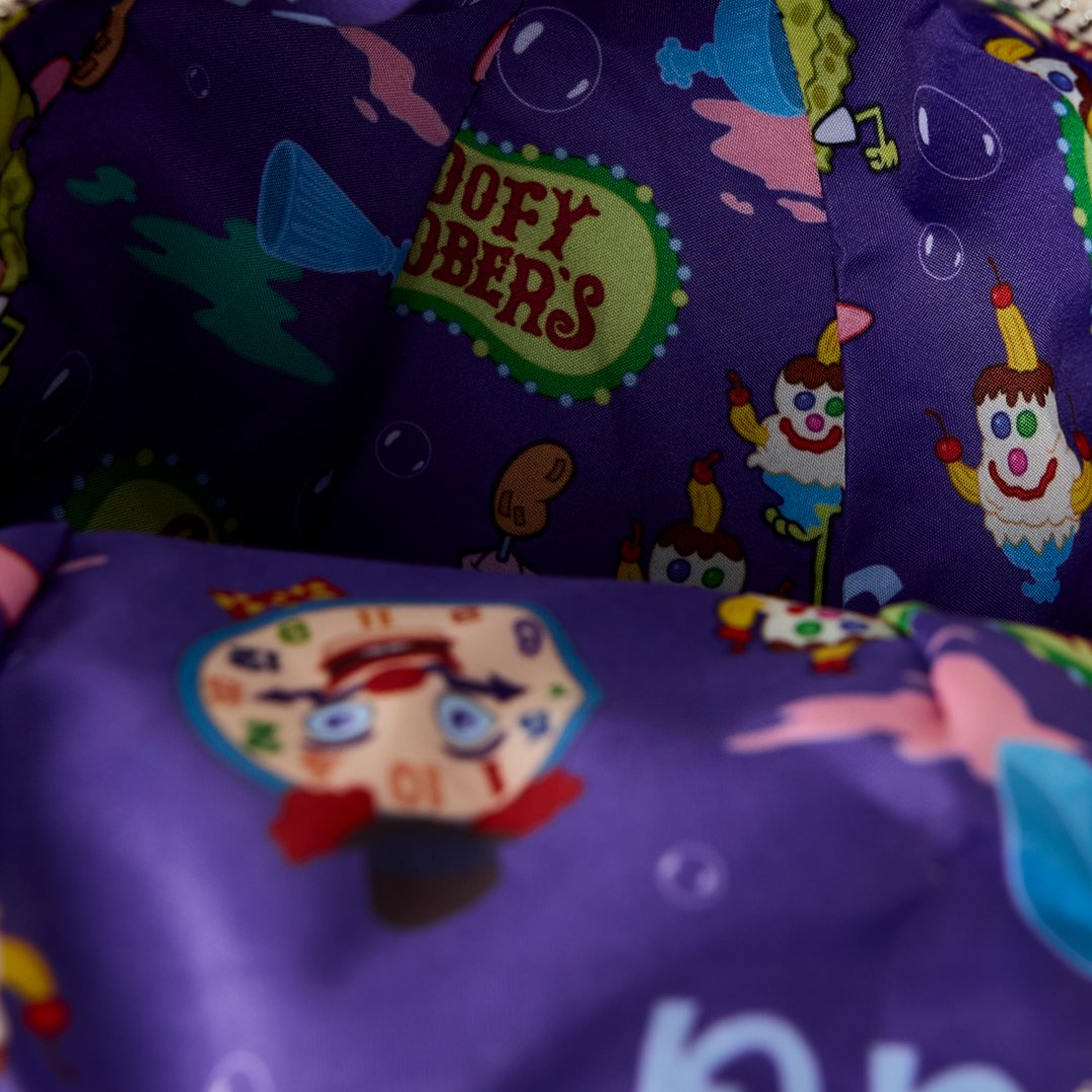 Loungefly Nickelodeon Spongebob Squarepants Goofy Goober Ice Cream Sundae Figural Crossbody Bag