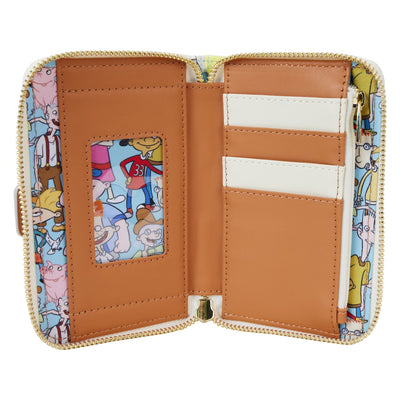 Loungefly Nickelodeon Hey Arnold Zip Around Wallet - Inside