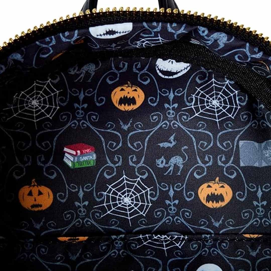 Loungefly Disney Nightmare Before Christmas Bedtime Jack with Scientific Method Cosplay Mini Backpack