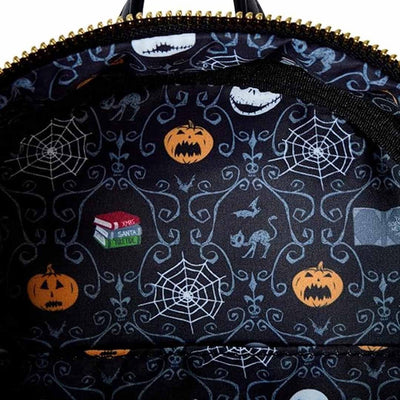 Loungefly Disney Nightmare Before Christmas Bedtime Jack with Scientific Method Cosplay Mini Backpack
