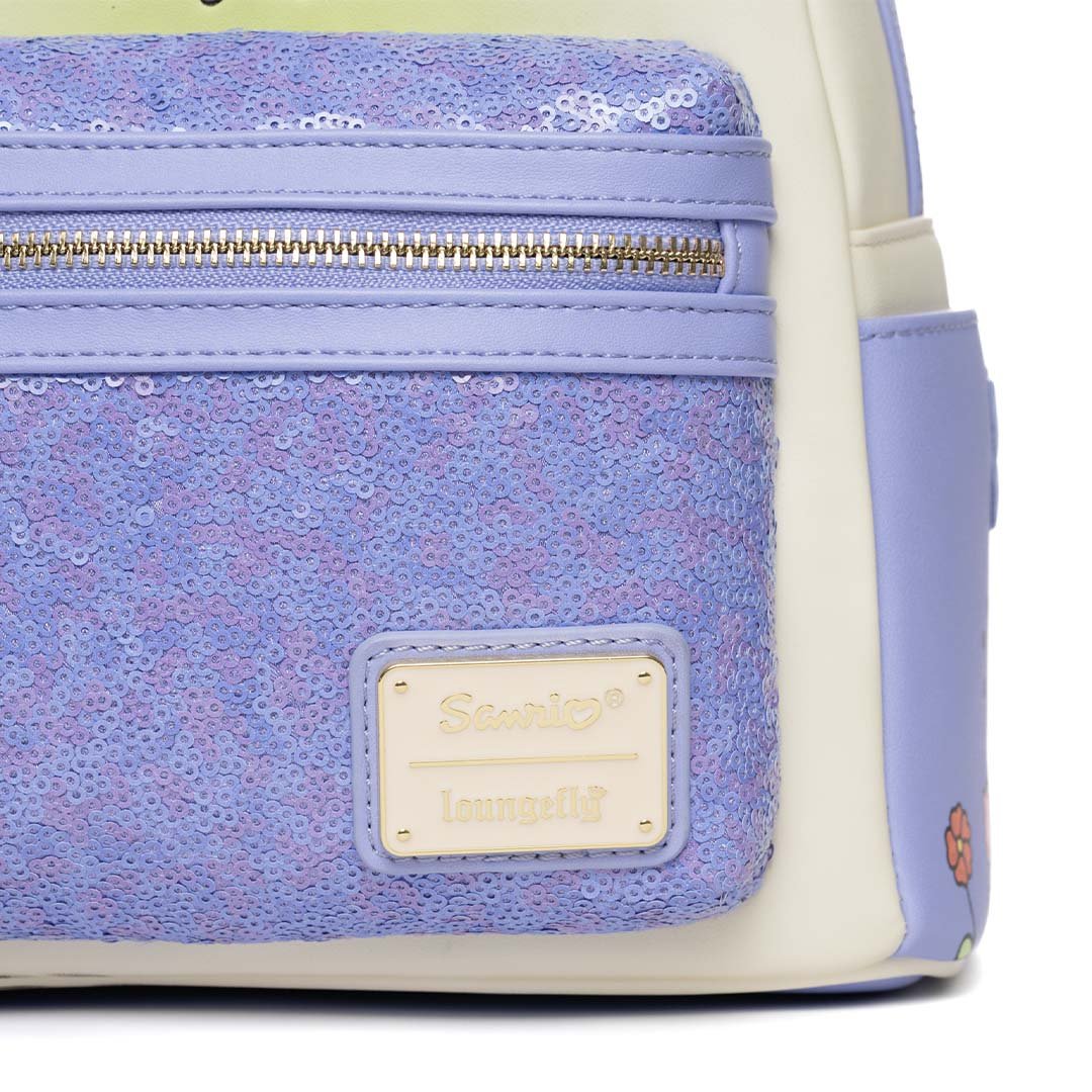Loungefly Sanrio Kuromi Spring Blossom Sequin Mini Backpack - 707 Street Exclusive