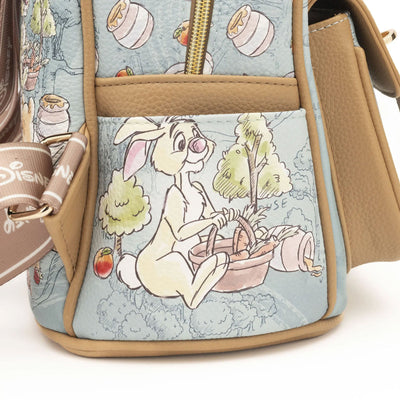 WondaPop Disney Winnie the Pooh Eeyore Pastel Mini Backpack - Side 2