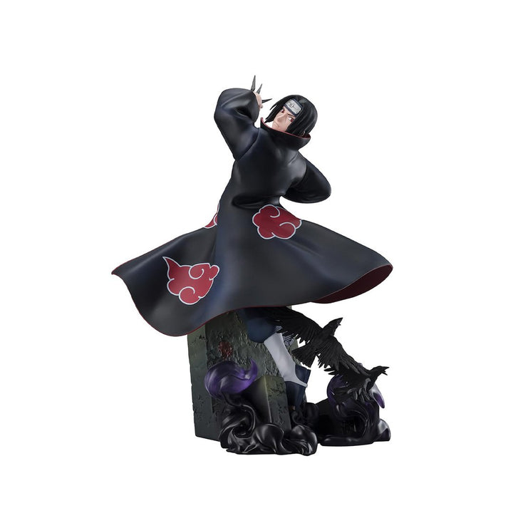 TAMASHII NATIONS - Naruto Shippuden - Itachi Uchiha Figuarts ZERO Figure (The Light &amp; Dark of the Mangekyo Sharingan Ver.)