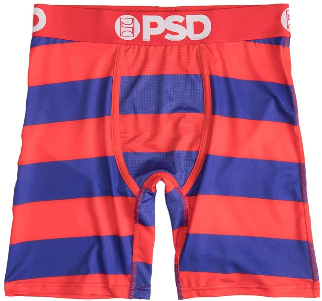 Red / Red and Blue Stripe PSD Underwear Men&