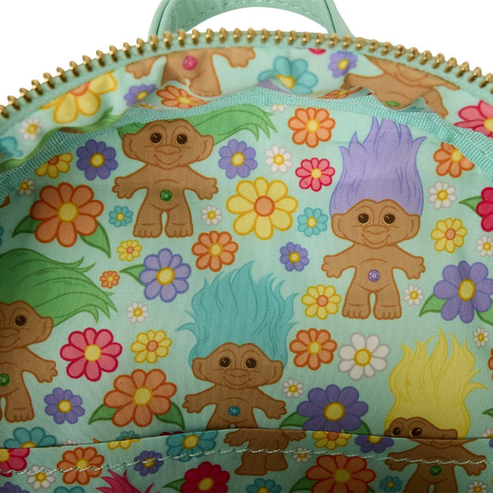 Loungefly Universal Classic Trolls Plush Glitter Mini Backpack