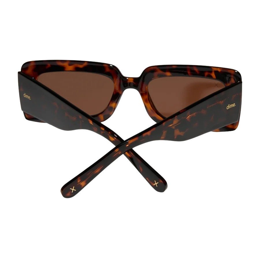 Dime Women's Culver Rectangular Sunglasses-Anlge 1