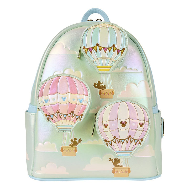 Loungefly Disney Mickey &amp; Friends Hot Air Balloon Mini Backpack