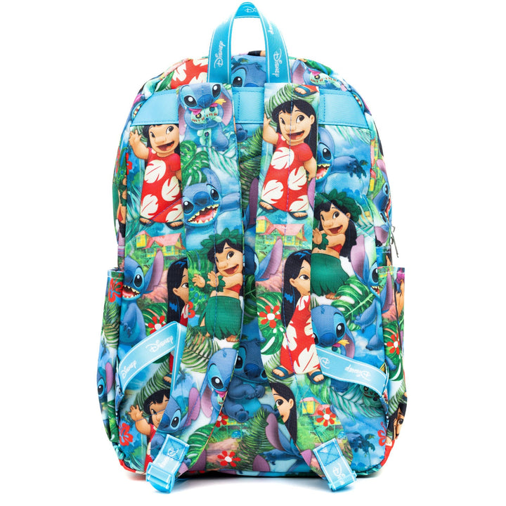 WondaPop Disney Lilo and Stitch 17" Nylon Backpack - Back