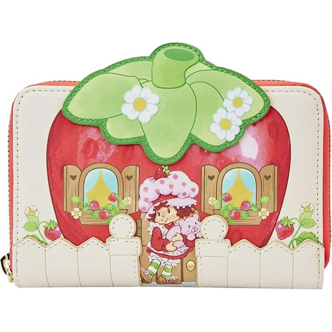 Loungefly Strawberry Shortcake Strawberry House Zip Around Wallet