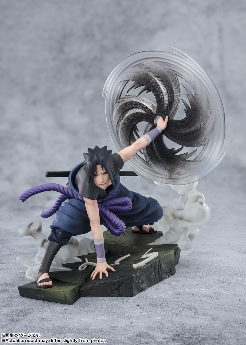 TAMASHII NATIONS - Naruto Shippuden - [Extra Battle] Sasuke Uchiha -The Light & Dark of The Mangekyo Sharingan-, Bandai Spirits FiguartsZERO Collectible Figure