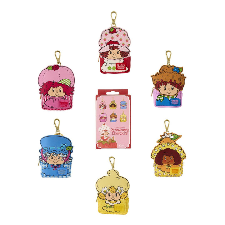 Loungefly Strawberry Shortcake &amp; Friends Mystery Mini Backpack Keychain Charm