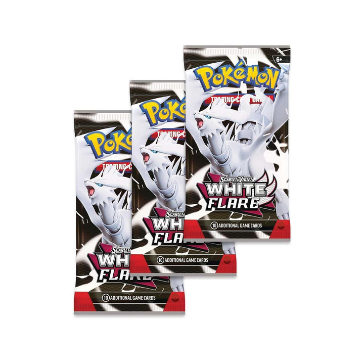 Pokémon TCG Scarlet &amp; Violet 10.5 White Flare Tech Sticker Blister