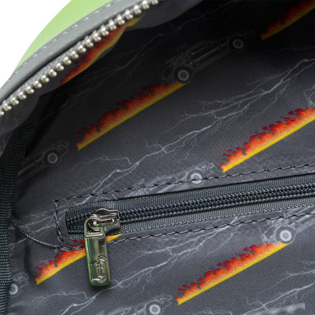 Loungefly Universal Back to the Future Light-Up DeLorean Mini Backpack - 707 Street Exclusive