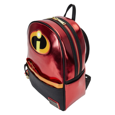 Loungefly Pixar The Incredibles 20th Anniversary Light-Up Cosplay Mini Backpack - Top Side