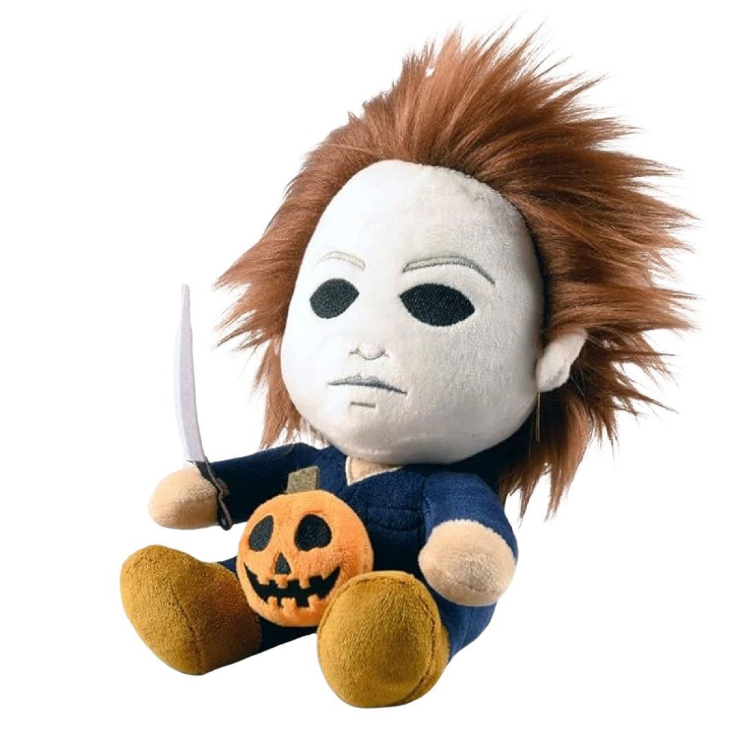 Kidrobot Halloween 8" Michael Myers Phunny Plush Toy - 3/4 left angle