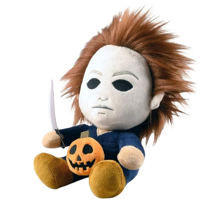 Kidrobot Halloween 8" Michael Myers Phunny Plush Toy - 3/4 left angle