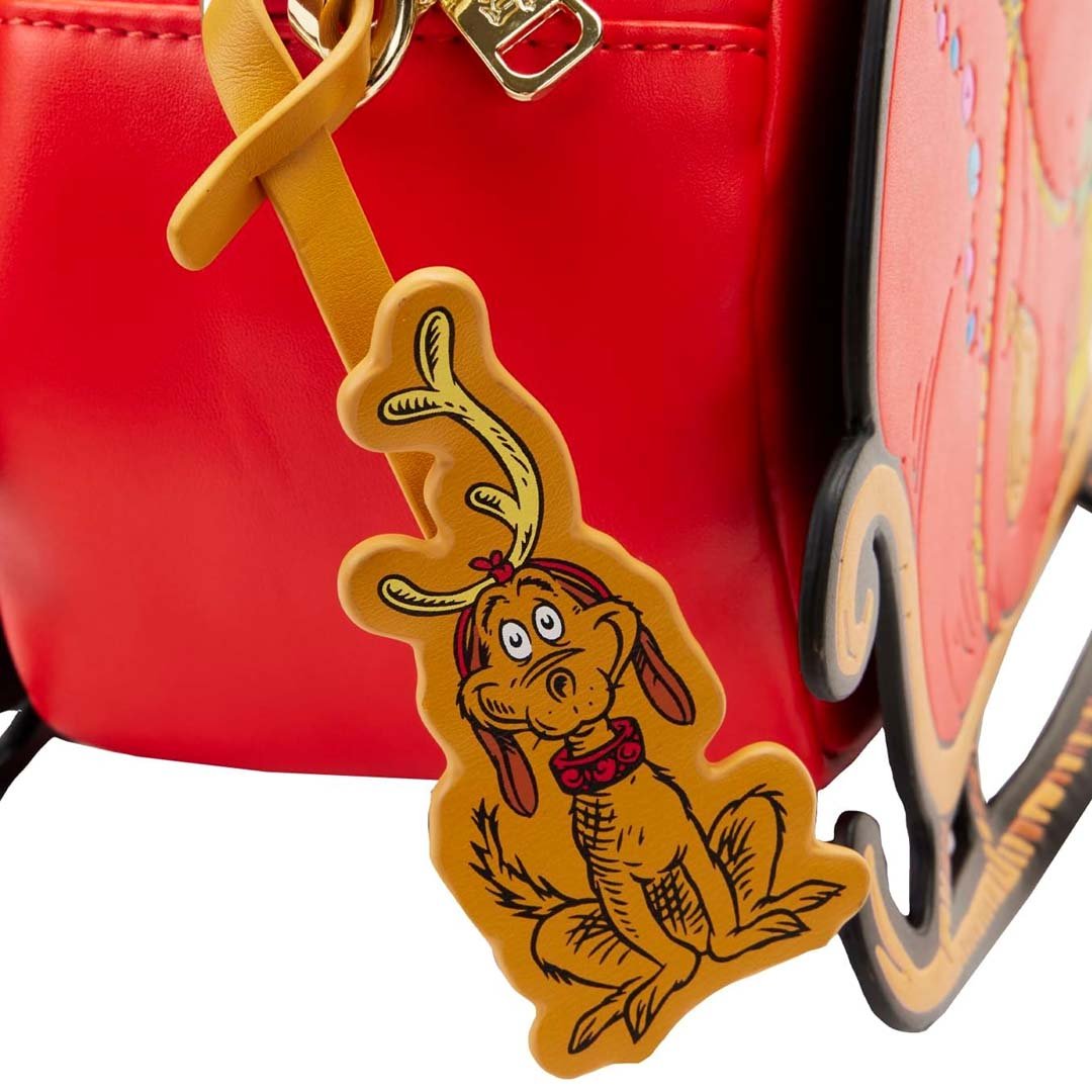Loungefly Dr Seuss Grinch Sleigh Crossbody