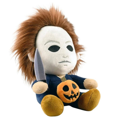 Kidrobot Halloween 8" Michael Myers Phunny Plush Toy - 3/4 right angle
