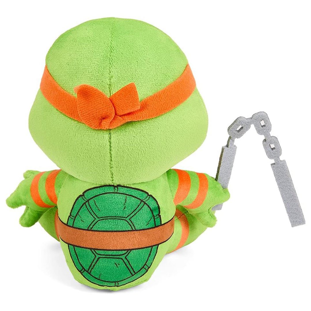 Kidrobot Teenage Mutant Ninja Turtles 7.5" Michelangelo Phunny Plush - rear
