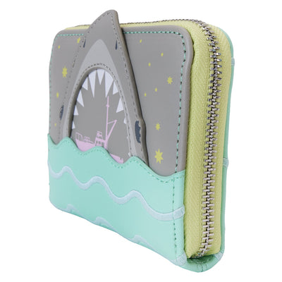 Loungefly Universal Jaws Zip Around Wallet - Side